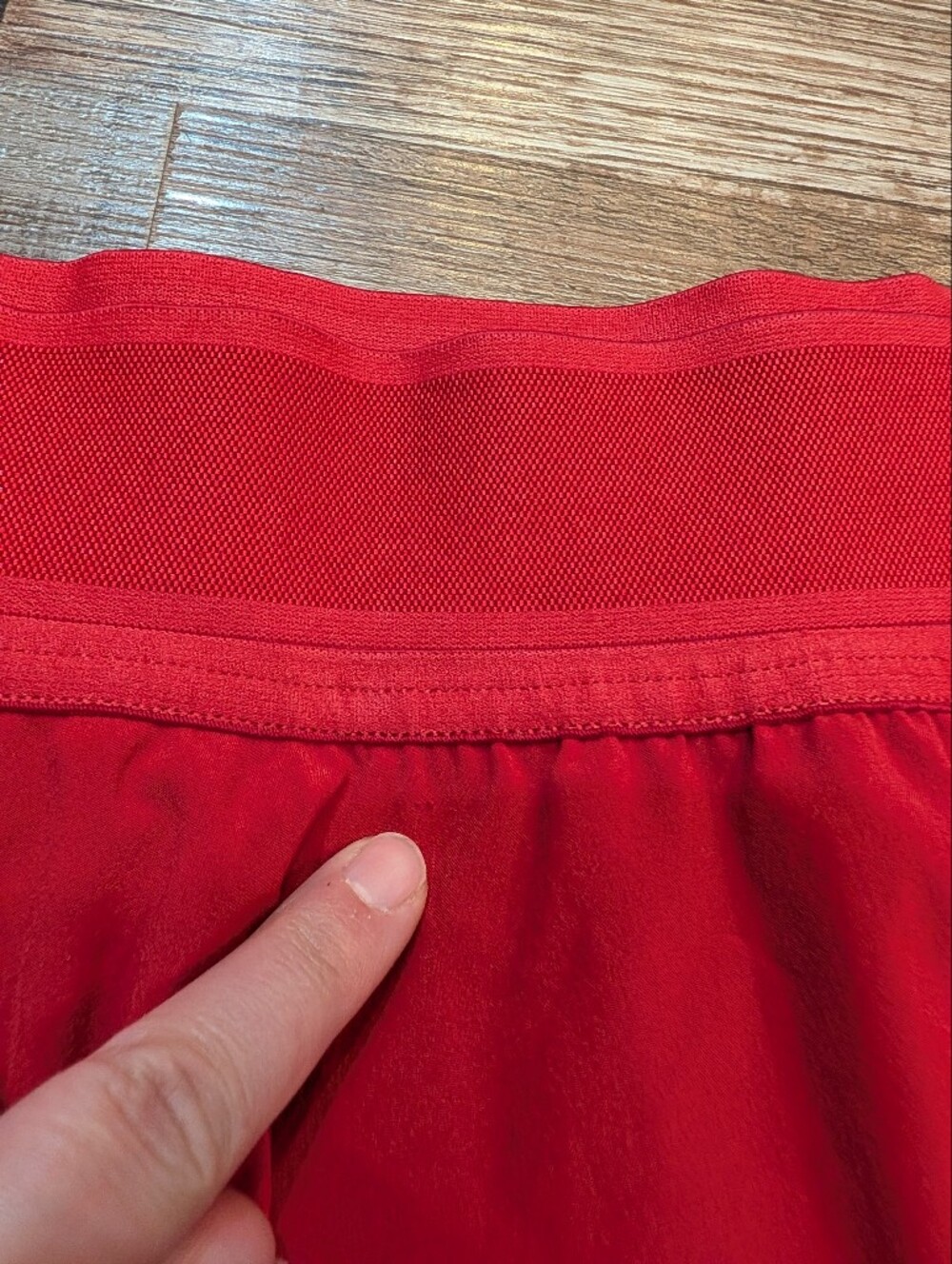 Lululemon Court Rival High-Rise Skirt Long in Dark Red Sz 14 - Picture 16 of 16